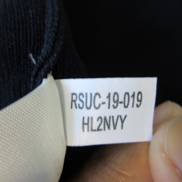 MM LaFleur The Harlem Knit Skirt XS Blue Jardigan Office Siren Minimalist 410 - Picture 3 of 8